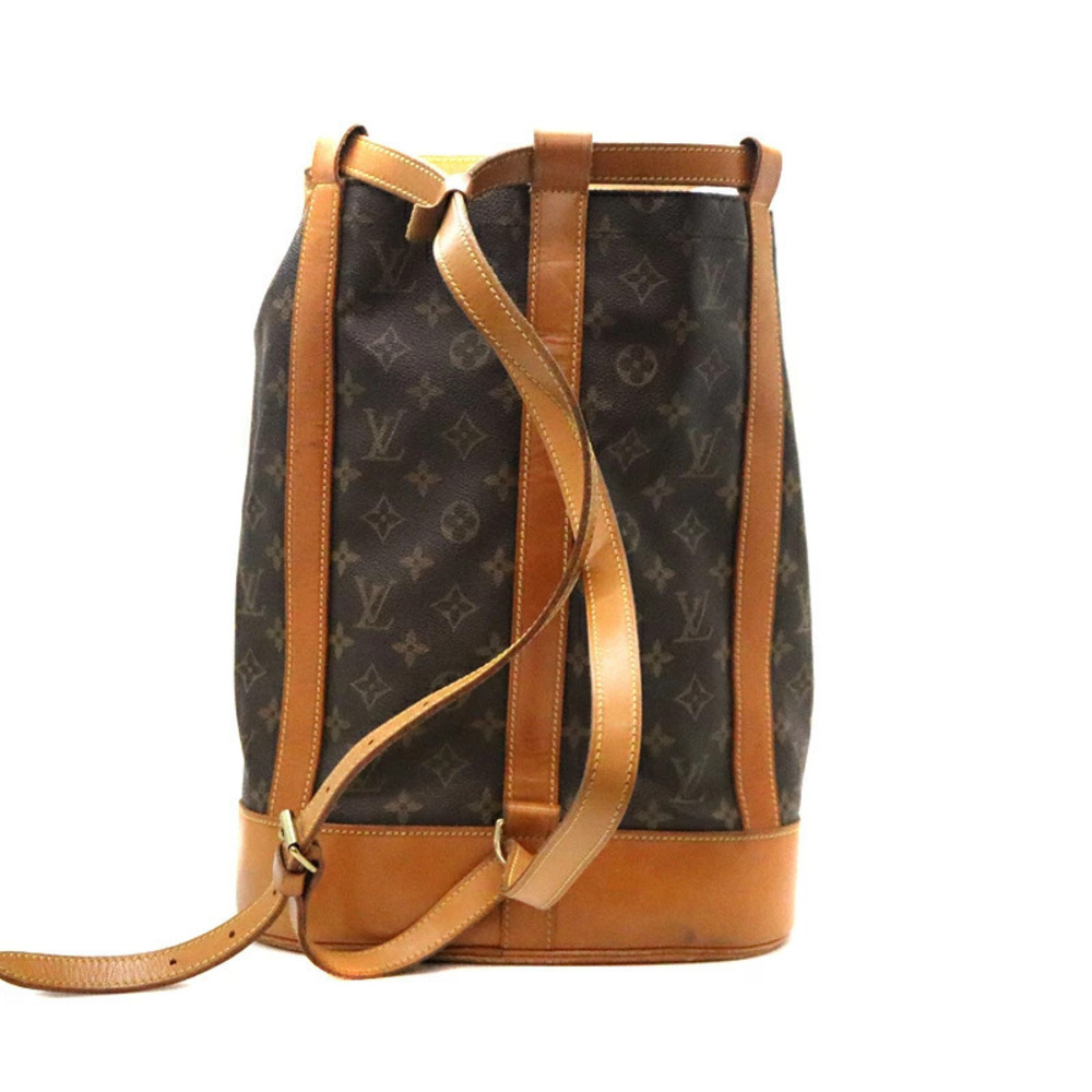Louis Vuitton Canvas Landon Backpack Brown Rucksack Daypack Monogram